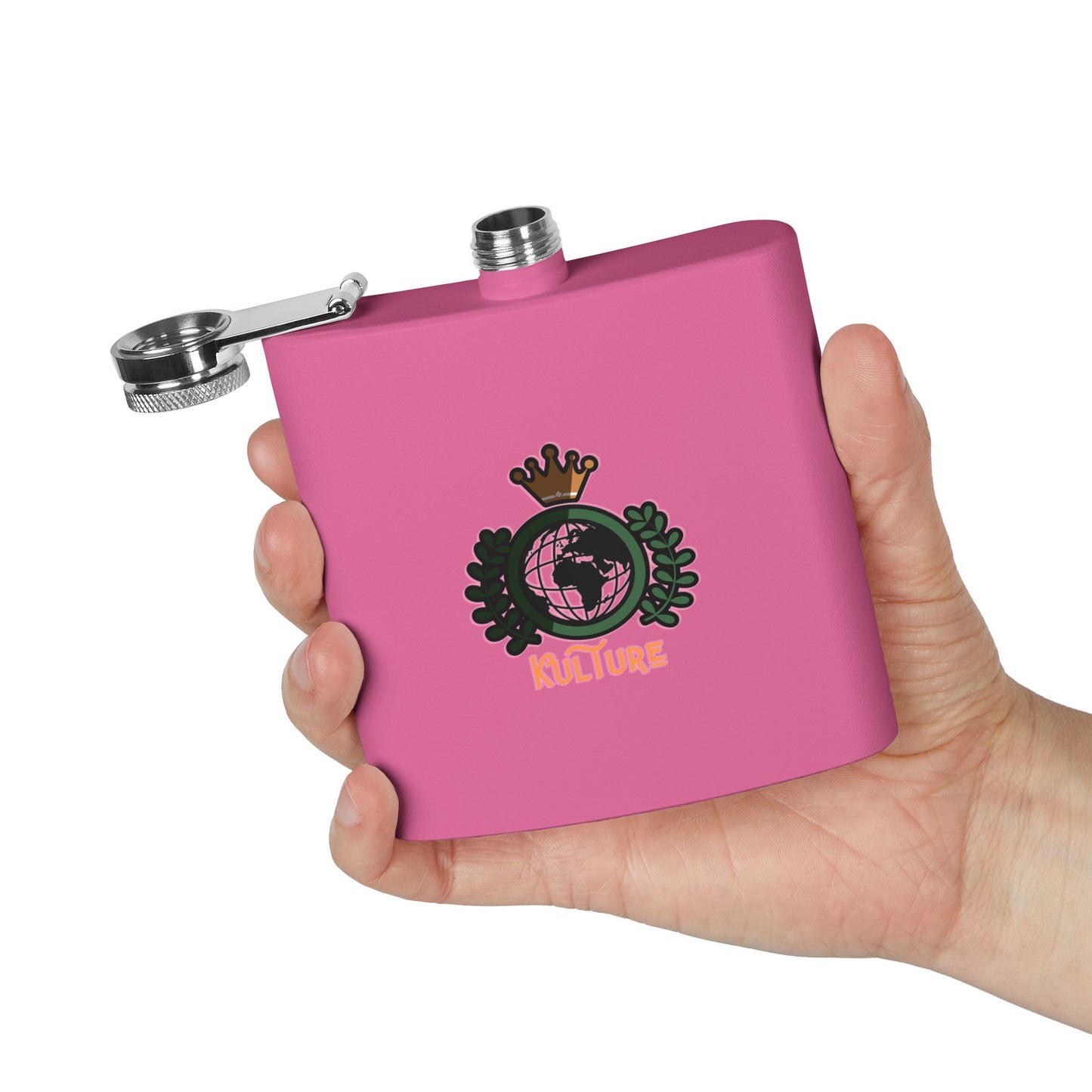 KULTURE Stainless Steel Flask - 6oz