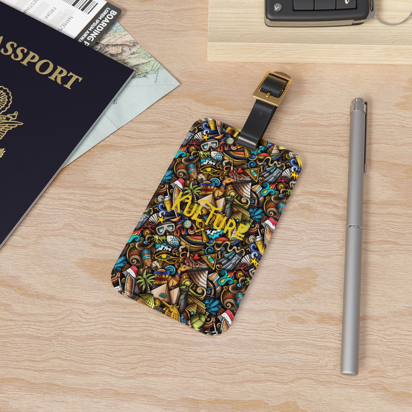 Egyptian Luggage Tag