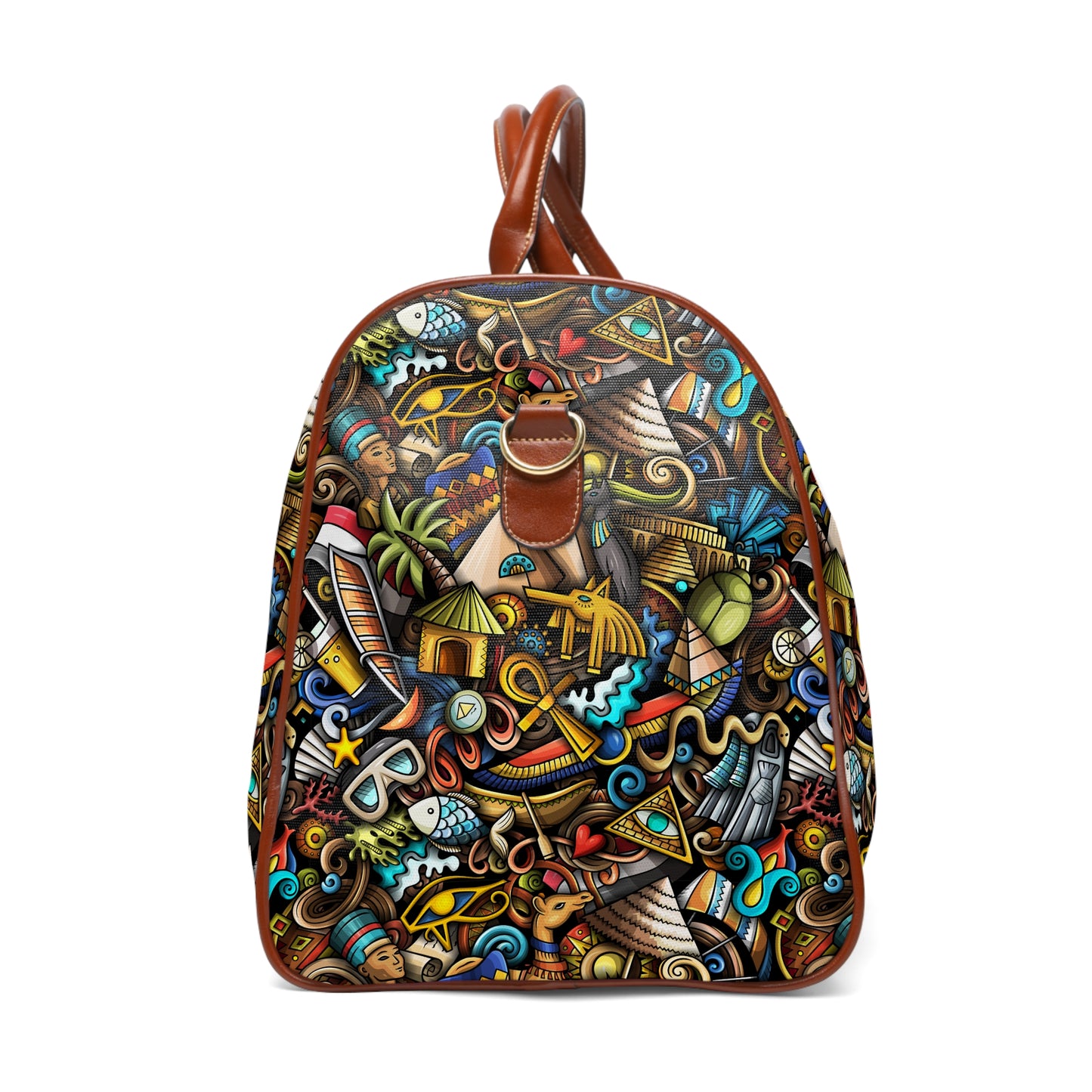 Egyptian Waterproof Travel Duffel Bag