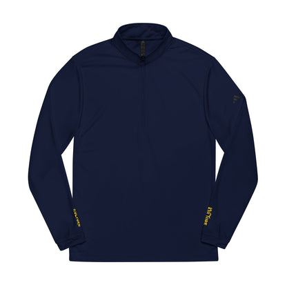 Adidas x Kulture Embroidered Quarter-Zip Pullover