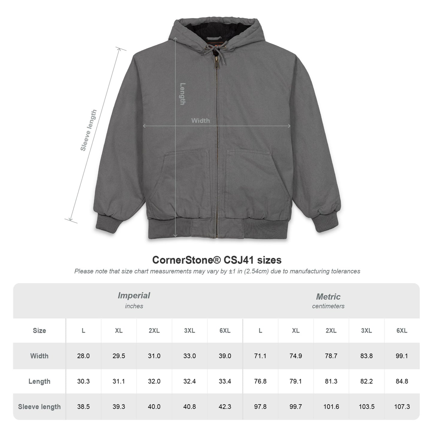 HeavyWeight Duck Cloth Hooded Work Coat