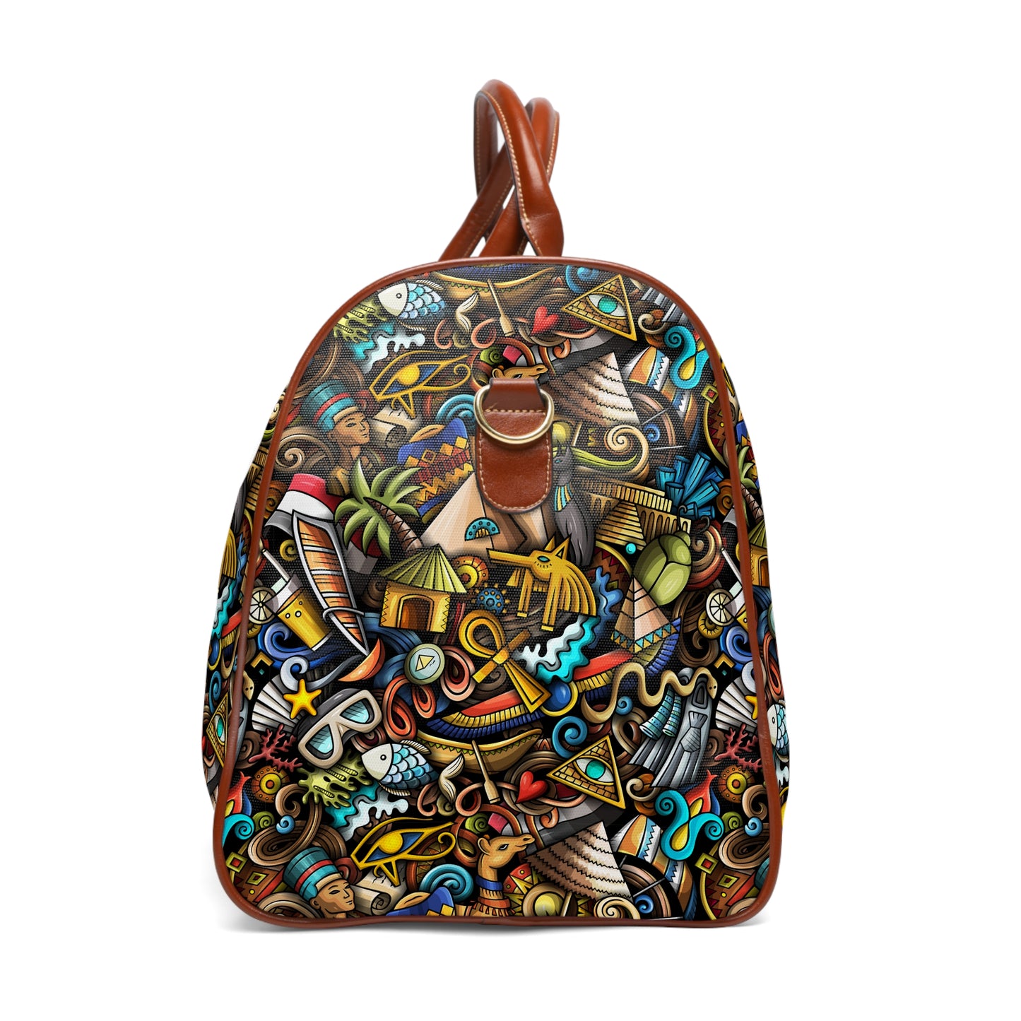 Egyptian Waterproof Travel Duffel Bag