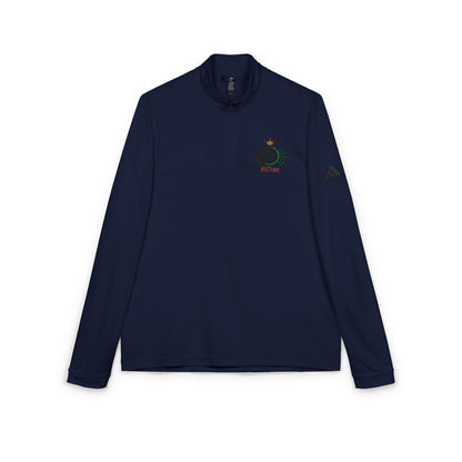 Adidas x Kulture Embroidered Crest Quarter-Zip Pullover (Organic)