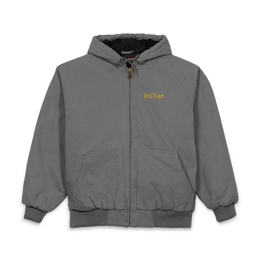 HeavyDuty Hooded Work Jacket (Embroidered)