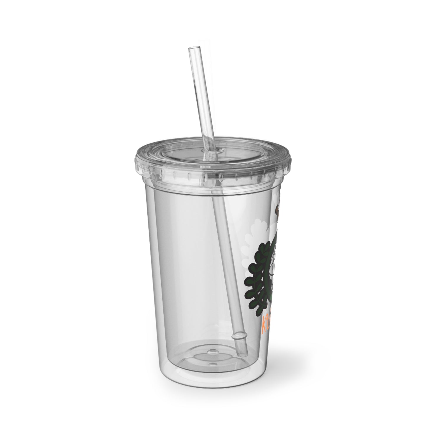 Transparent Acrylic Cup (Personalizable)