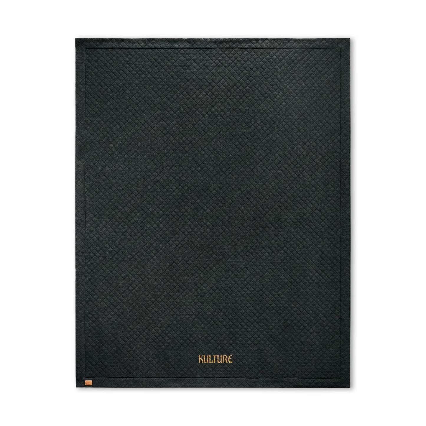 Travis Mathew x Kulture Embroidered Diamond Quilt Blanket