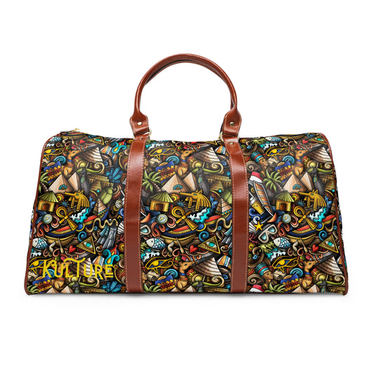 Egyptian Waterproof Travel Duffel Bag